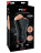 Мастурбатор в колбе с двумя тоннелями Double Penetration Vibrating Stroker 