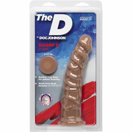 Фаллоимитатор-мулат на присоске The D Ragin’ D 8&quot; - 20,3 см. 