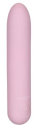 Розовый гибкий мини-вибратор #CharmMe - 9,5 см.