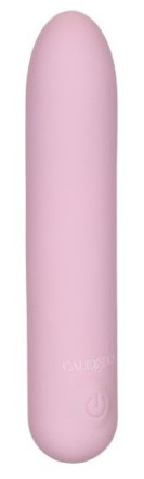 Розовый гибкий мини-вибратор #CharmMe - 9,5 см. 
