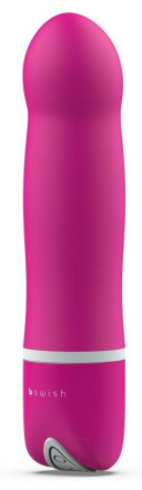 Розовый мини-вибратор Bdesired Deluxe - 15,3 см. 
