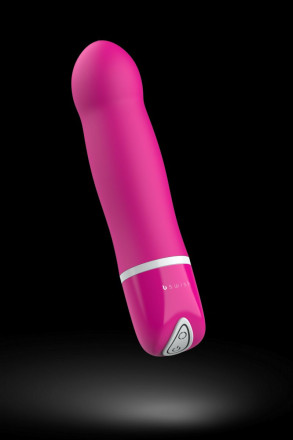 Розовый мини-вибратор Bdesired Deluxe - 15,3 см. 