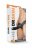 Черный мужской страпон DR. SKIN 6INCH HOLLOW STRAP ON - 16 см. 