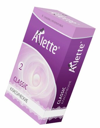 Классические презервативы Arlette Classic - 6 шт. 