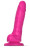 Розовый фаллоимитатор Strap-On-Me Sliding Skin Realistic Dildo size M 