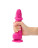 Розовый фаллоимитатор Strap-On-Me Sliding Skin Realistic Dildo size M 