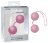 Нежно-розовые вагинальные шарики Joyballs с петелькой 