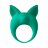 Зеленое эрекционное кольцо Kitten Kyle 