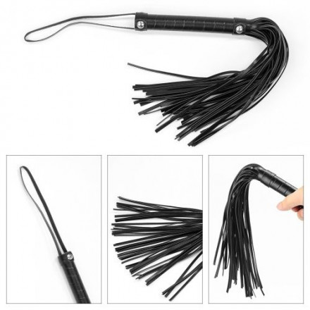 БДСМ-набор Deluxe Bondage Kit: наручники, плеть, кляп-шар 