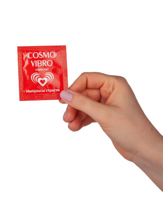 Пробник женского стимулирующего лубриканта на силиконовой основе Cosmo Vibro - 3 гр. 
