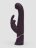 Фиолетовый вибратор-кролик Greedy Girl G-Spot Stroker Rabbit Vibrator - 24,1 см. 