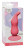 Розовая анальная пробка Waved Anal Plug Pink - 11 см. 