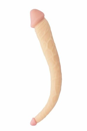 Двусторонний фаллоимитатор BIGSTUFF DOUBLE DONG - 38 см. 