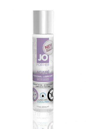 Женский охлаждающий лубрикант на водной основе JO AGAPE LUBRICANT COOLING - 30 мл. 