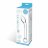 Прозрачный стеклянный фаллос для точки G Slimline G-Spot - 20 см. 