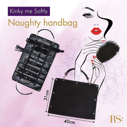 БДСМ-набор в черном цвете Kinky Me Softly 