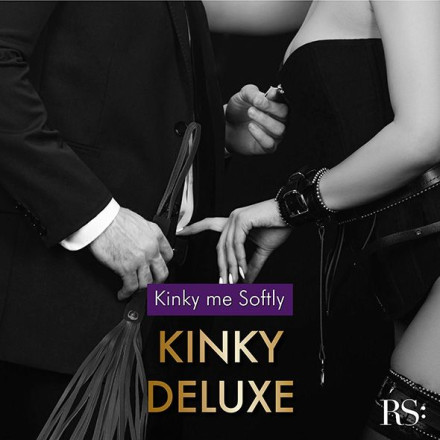 БДСМ-набор в черном цвете Kinky Me Softly 