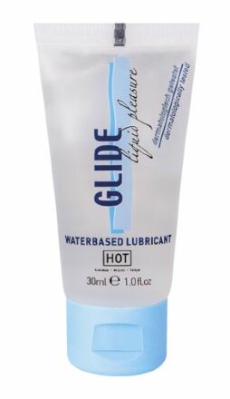 Интимная смазка на водной основе Glide - 30 мл. 