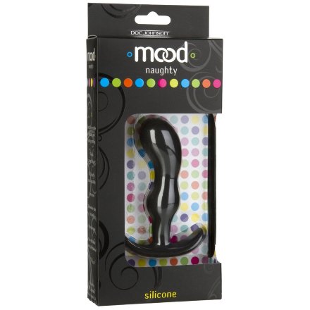 Анальная пробка для ношения Mood Naughty 2 3.5&quot; Silicone - 8,9 см. 