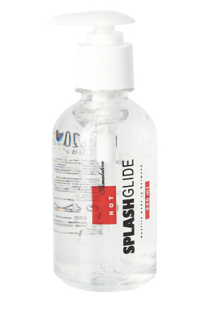 Возбуждающий гель-лубрикант SPLASHGLIDE HOT STIMULATIVE - 250 мл. 