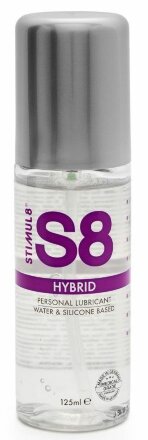 Интимная смазка на водно-силиконовой основе S8 Hybrid - 125 мл. 