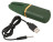 Зеленый вибратор Luxurious Split Tip Vibrator - 13,1 см. 