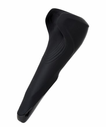 Чёрный нереалистичный мастурбатор с вибрацией Satisfyer Men Wand 