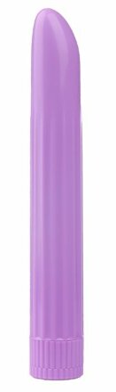 Фиолетовый многоскоростной вибромассажер Lady Finger - 16 см.  