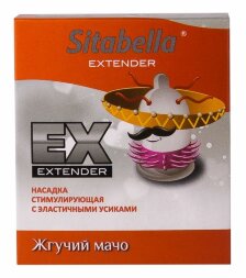 Стимулирующая насадка Sitabella Extender &quot;Жгучий мачо&quot;