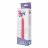 Розовый вибромассажёр LADY FINGER - 16 см. 