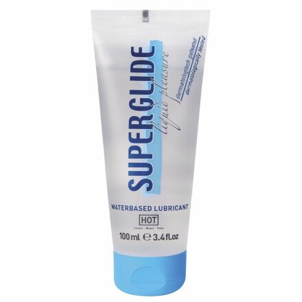 Интимная смазка на водной основе Superglide - 100 мл. 