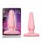Розовая анальная пробка B Yours Small Cosmic Plug - 10,1 см. 