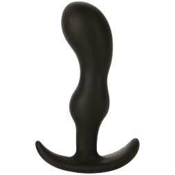 Черная анальная пробка для ношения Mood Naughty 2 4.5&quot; Silicone - 11,4 см.