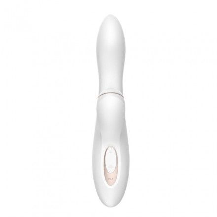 Вибромассажер с вакуумно-волновой клиторальной стимуляцией Satisfyer Pro G-Spot Rabbit - 22 см. 