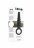 Анальная пробка со спиралью на поверхности No.60 Dildo With Metal Ring - 17,5 см. 