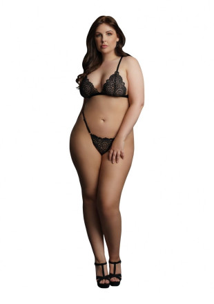 Роскошный комплект белья Magic Lace Velvet Lingerie Set 