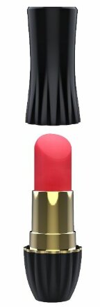 Клиторальный стимулятор-помада LIPSTICK - 9,3 см. 