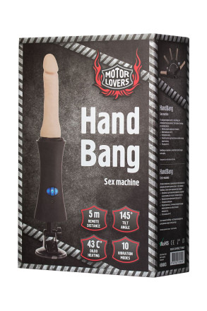Секс-машина с телесной насадкой HandBang MotorLovers 