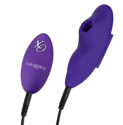 Фиолетовый стимулятор в трусики Remote Suction Panty Teaser 