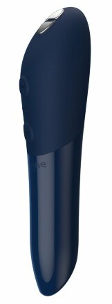 Синяя водонепроницаемая вибропуля We-Vibe Tango X 