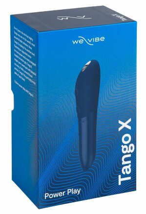 Синяя водонепроницаемая вибропуля We-Vibe Tango X 
