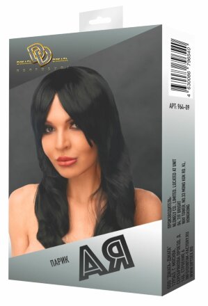 Черный парик &quot;Ая&quot; 