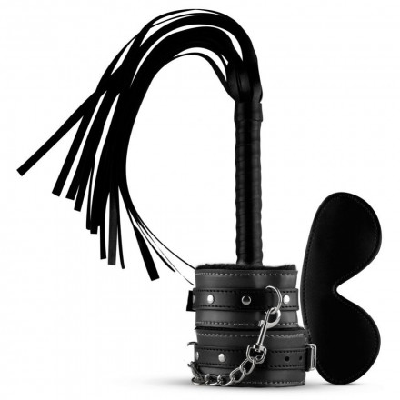 Черный эротический набор Bale Beginners Bondage Set 