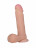 Телесный фаллоимитатор на присоске F&amp;F BEST COCK 6 - 19 см. 