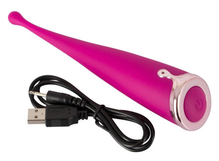 Розовый вибратор для точечной стимуляции Spot Vibrator 