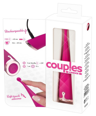 Розовый вибратор для точечной стимуляции Spot Vibrator 