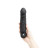 Черный вибратор-реалистик 6.5  Girthy Realistic Vibrator - 19 см. 
