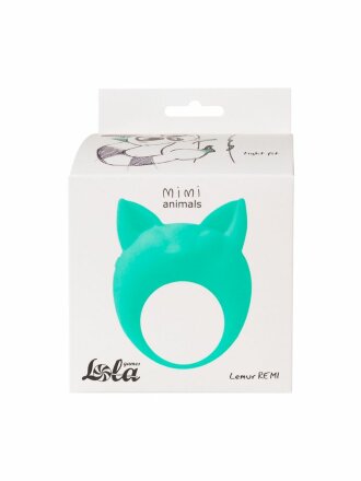 Зеленое эрекционное кольцо Lemur Remi 