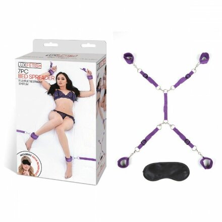 Фиолетовый набор фиксаций на кровати Classic Bedspreader 
