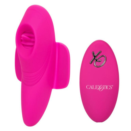 Розовый стимулятор в трусики Remote Flicker Panty Teaser 